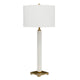 Essex Marble Table Lamp - White