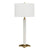 Essex Marble Table Lamp - White