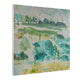 Calm Oasis Series II Enhanced Canvas Print