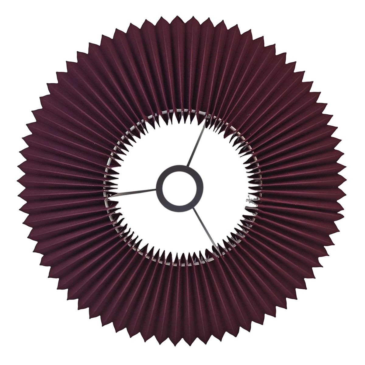 Anya Pleated Empire Shade - Small Plum - Bulk Buy Qty 5