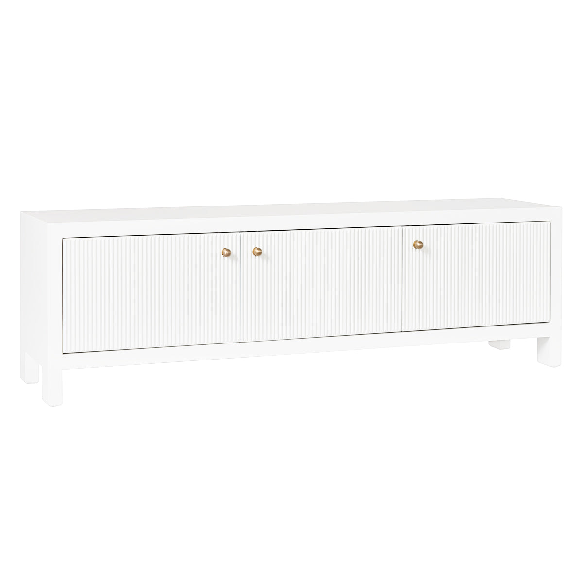 Ariana 160cm Entertainment Unit - Small White