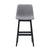 Jermaine Bar Stool Set of 2 - Stone Grey