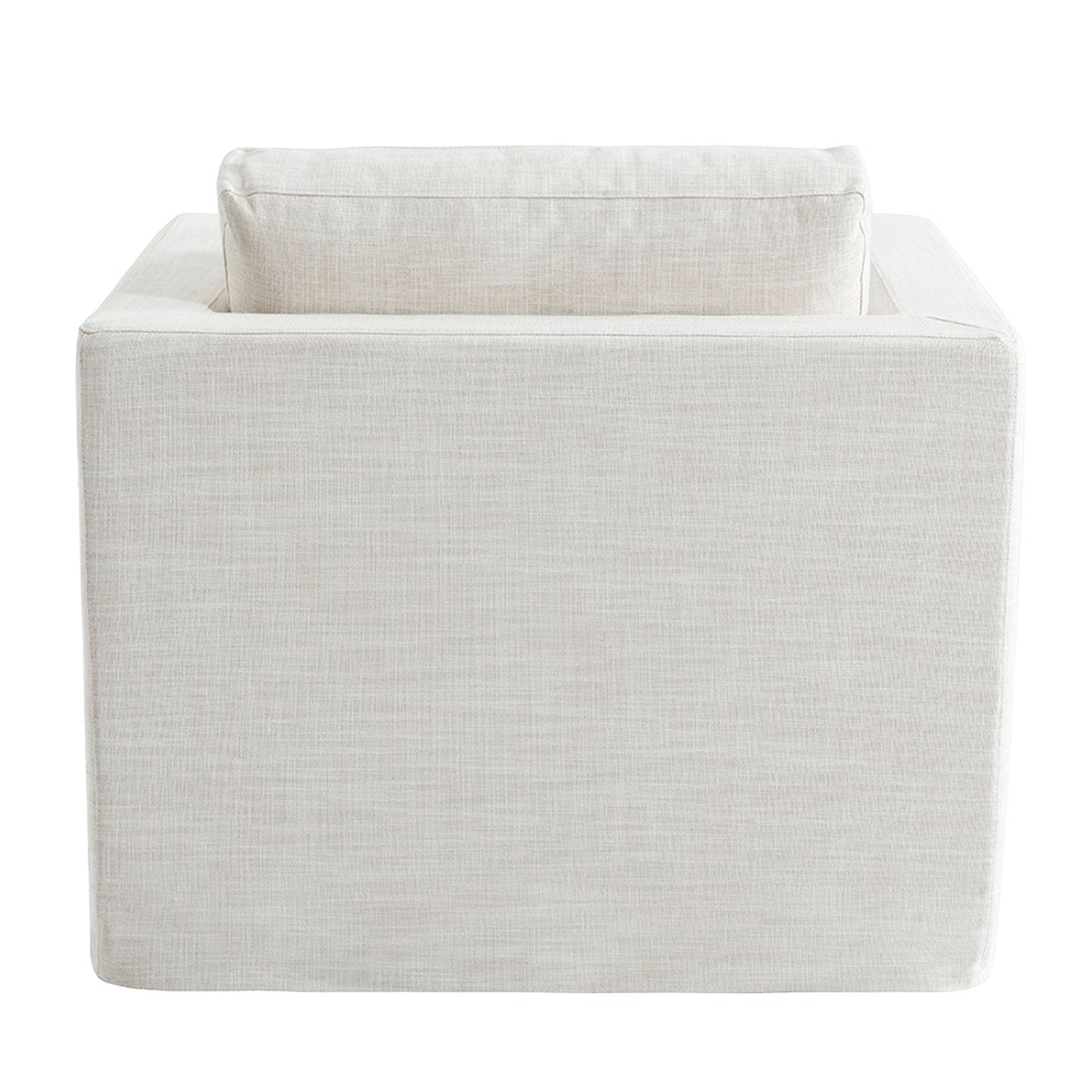 Birkshire Slip Cover Arm Chair - Off White Linen