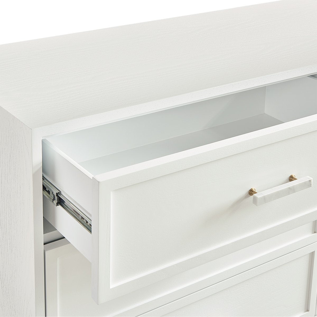 Jill 6 Drawer Chest - White