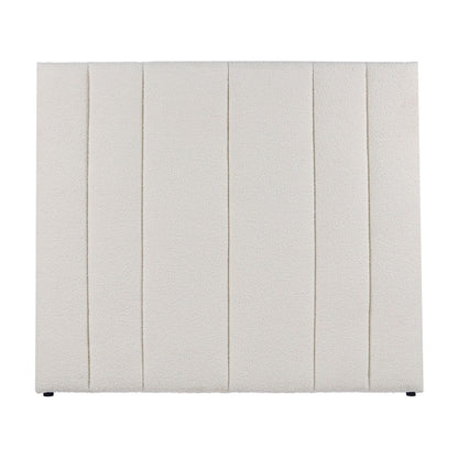 Soho King Bedhead - White Boucle