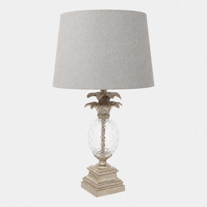 Langley Table Lamp - Antique Silver