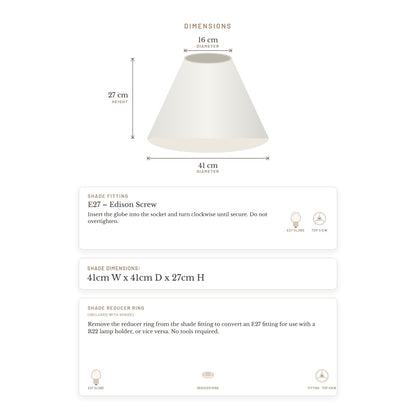 Messina Empire Shade - Medium White - Bulk Buy Qty 5