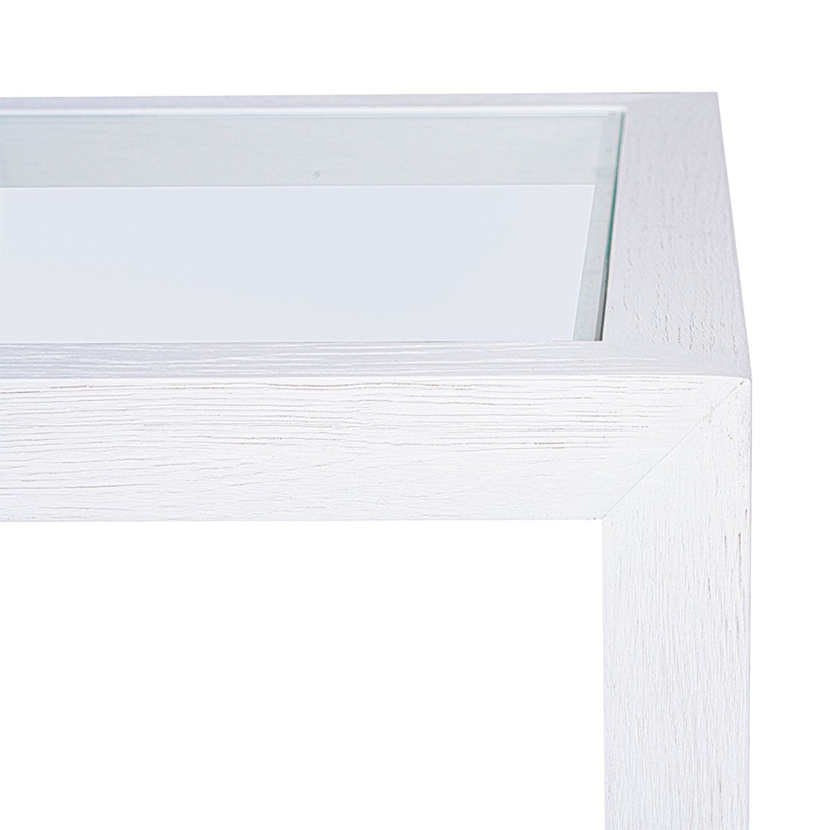 Sadie Oak Square Side Table - Large White