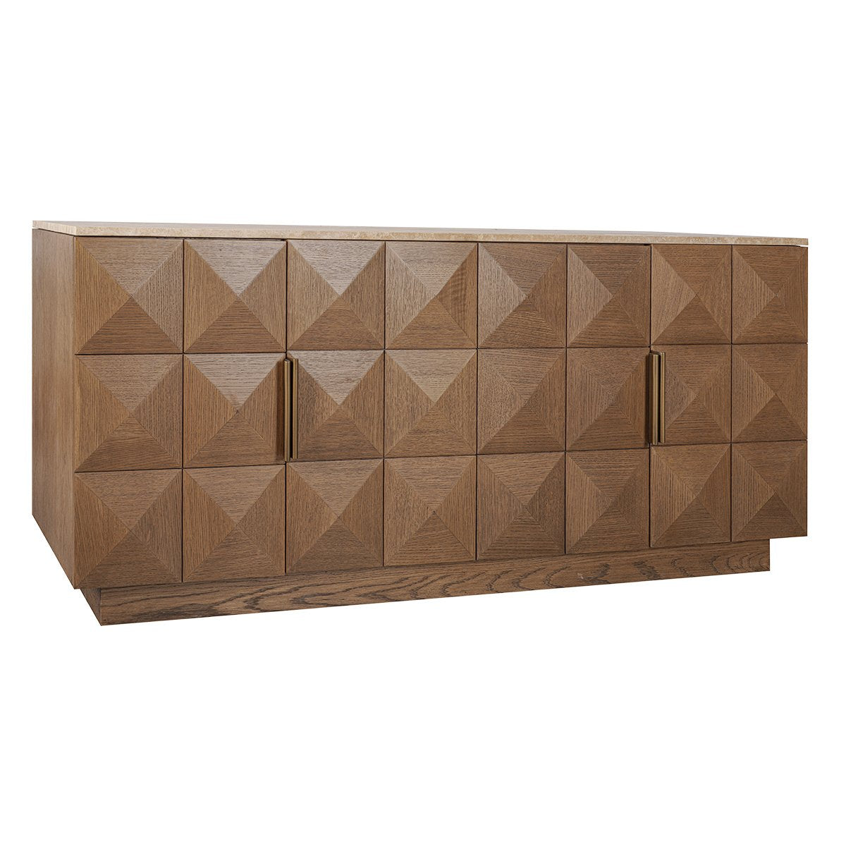 Benedict Walnut Buffet - Travertine