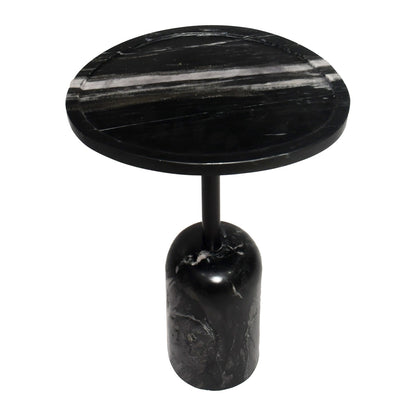 Solada Marble Cocktail Table - Small Black