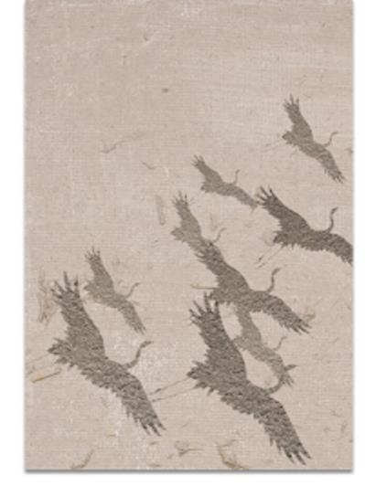 Cranes Series I Oil On Canvas Painting - OUTLET NSW