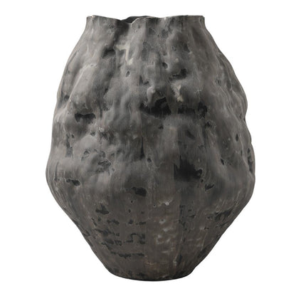 Fluer Porcelain Vase - Charcoal - OUTLET NSW