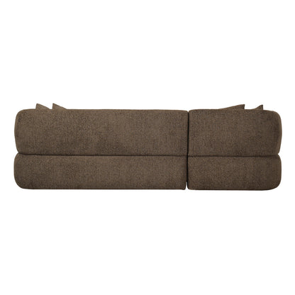 Greenwich Modular 3 Seater Sofa w Left Chaise - Espresso