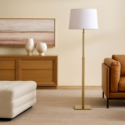 Vernon Floor Lamp - Brass