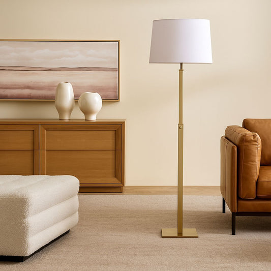 Vernon Floor Lamp - Brass