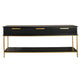 Aimee Console Table - Large Black