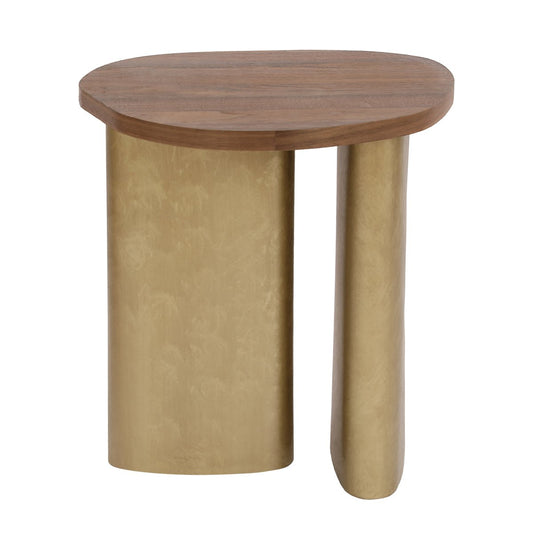 Audrey Small Side Table - Walnut