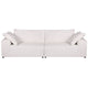 Midtown 4 Seater Sofa - White Linen