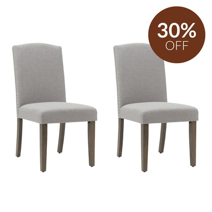 Lethbridge Dining Chair Set of 2 - Taupe