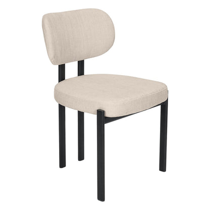 Stuart Dining Chair - Natural Chenille