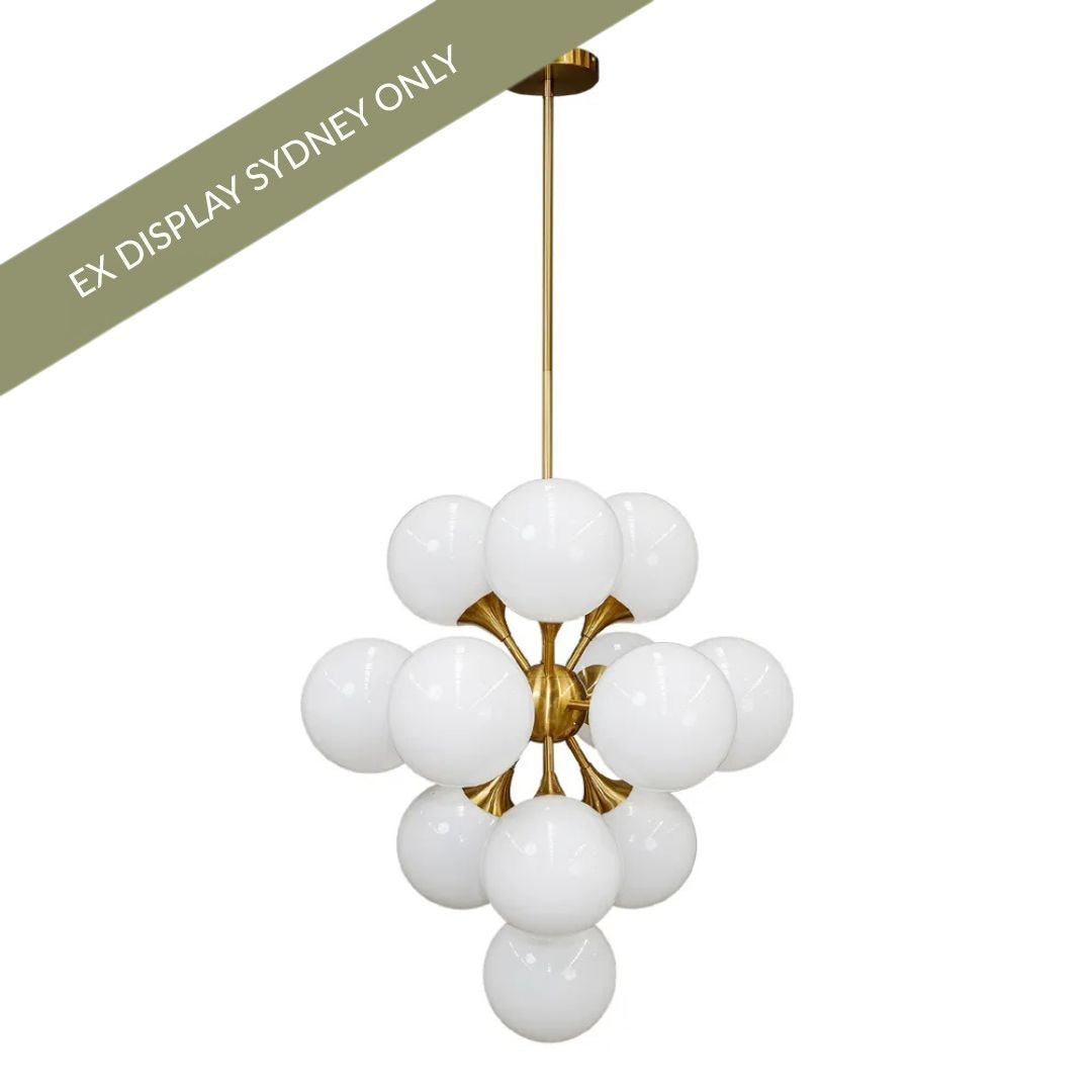 Karina Pendant - Medium Brass - OUTLET NSW