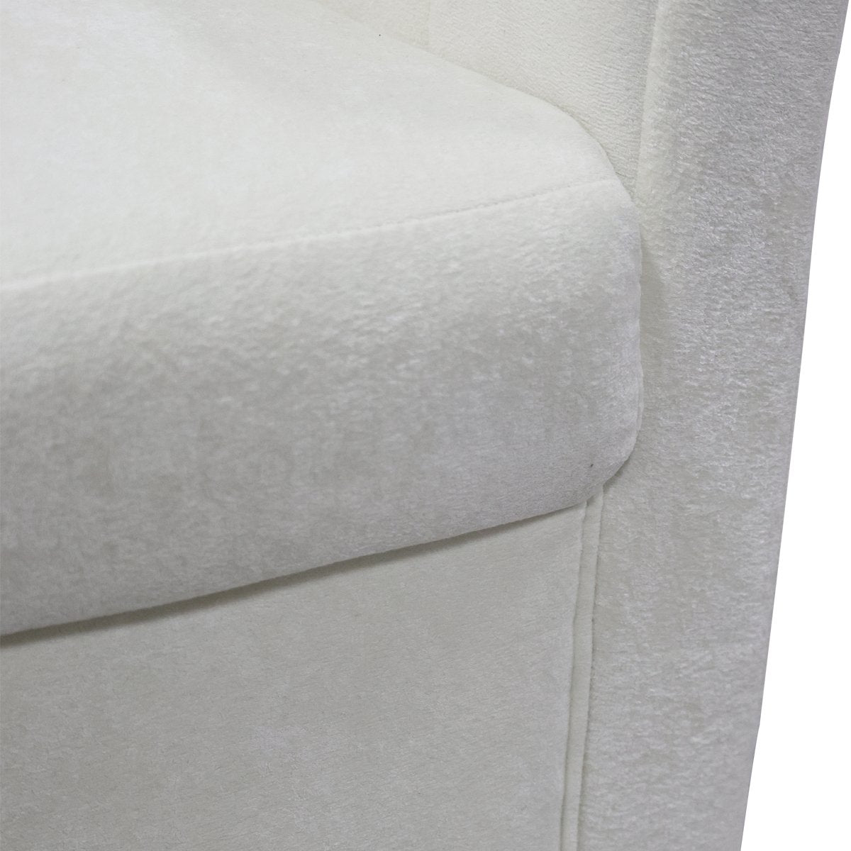 Cadman Swivel Arm Chair - Ivory
