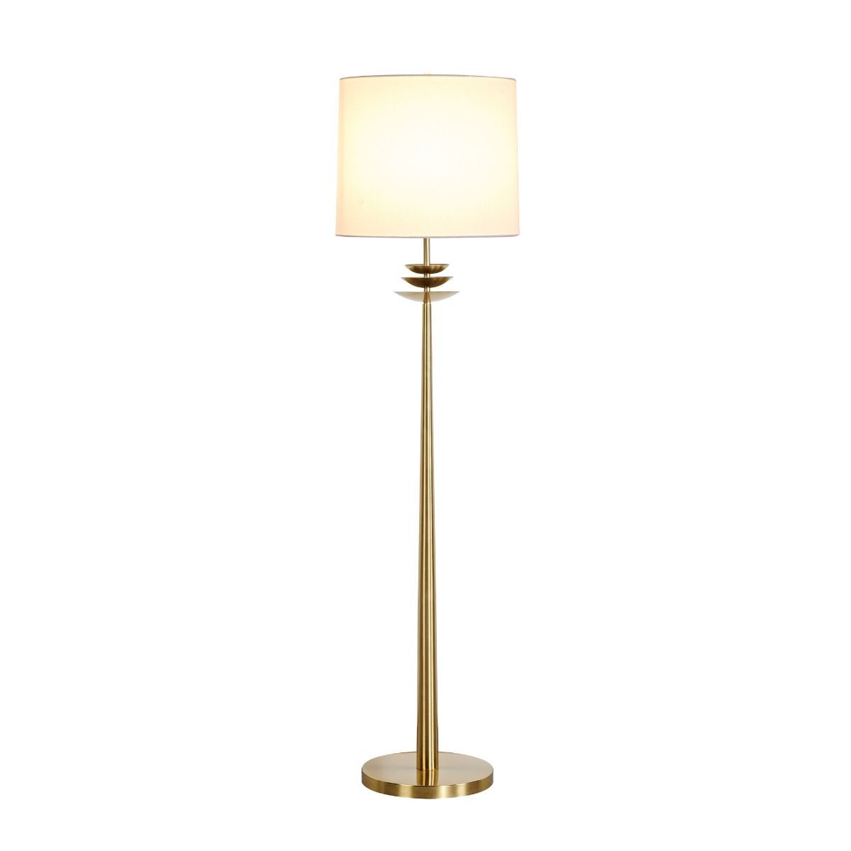 Regina Floor Lamp - Brass