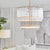 Zara Pendant - 3 Tier Brass