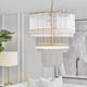 Zara Pendant - 3 Tier Brass