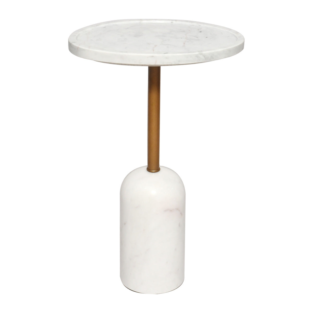 Solada Marble Cocktail Table - Small White