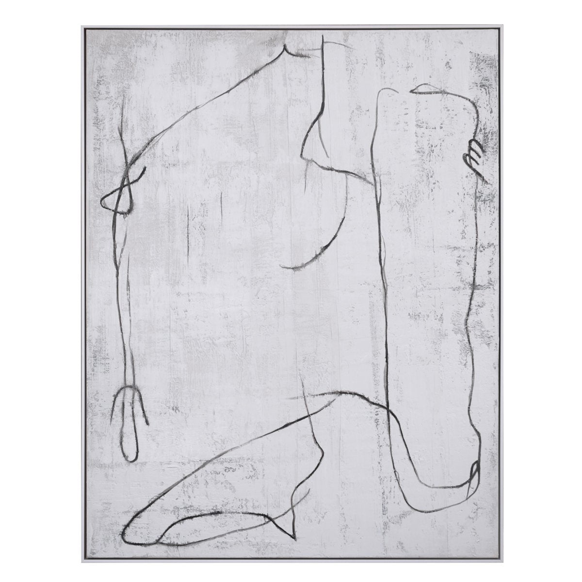 Foundations Series II  110x140cm Oil On Canvas Painting