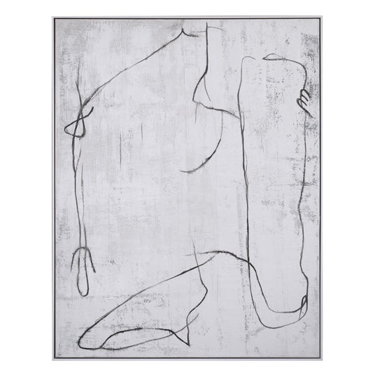 Foundations Series II  110x140cm Oil On Canvas Painting