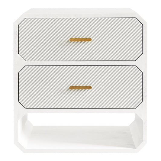 Anderson 2 Drawer Chest - White