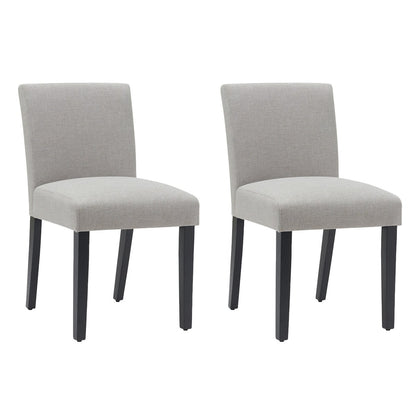 Christie Dining Chair Set of 2 - Taupe - OUTLET NSW