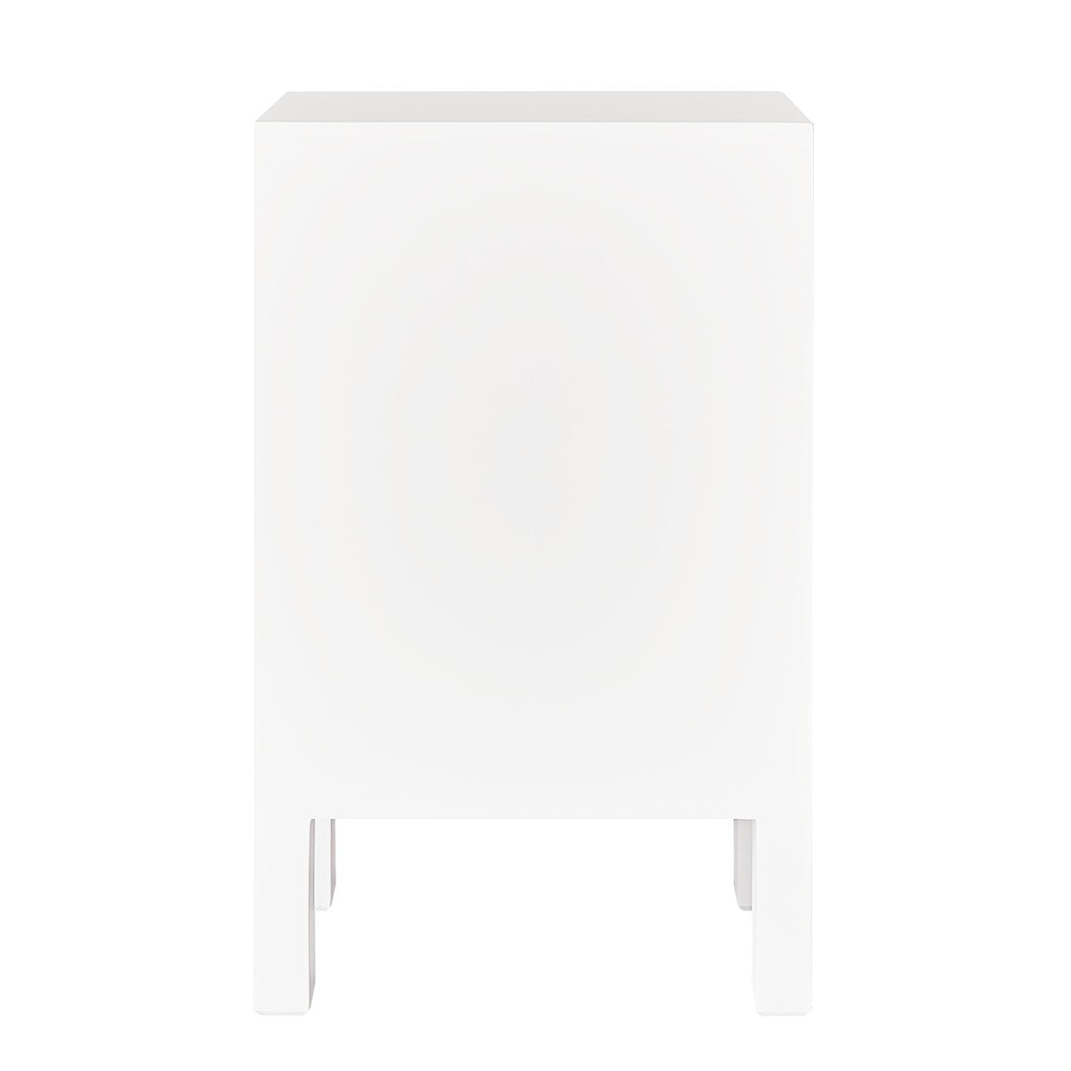 Ariana 40x65cm Bedside Table - White