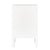 Ariana Bedside Table - Petite White