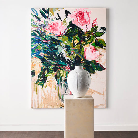 Romantic Bouquet Enhanced Canvas Print