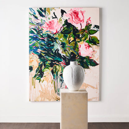 Romantic Bouquet Enhanced Canvas Print