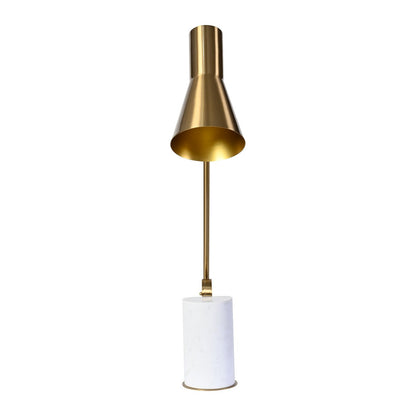 Cornelll Marble Task Lamp - White