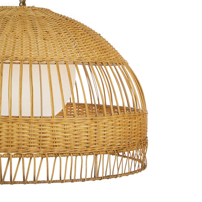 Fortaleza Rattan Pendant - Medium Natural - OUTLET NSW