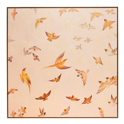 Fly By 140x140cm Oil On Canvas Painting – view 2