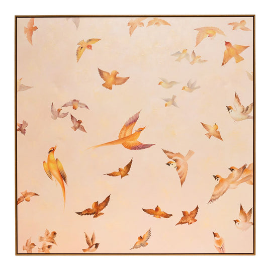 Fly By 140x140cm Oil On Canvas Painting