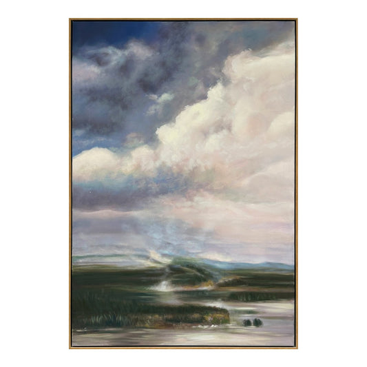 Fresh Air Oil On Canvas Painting