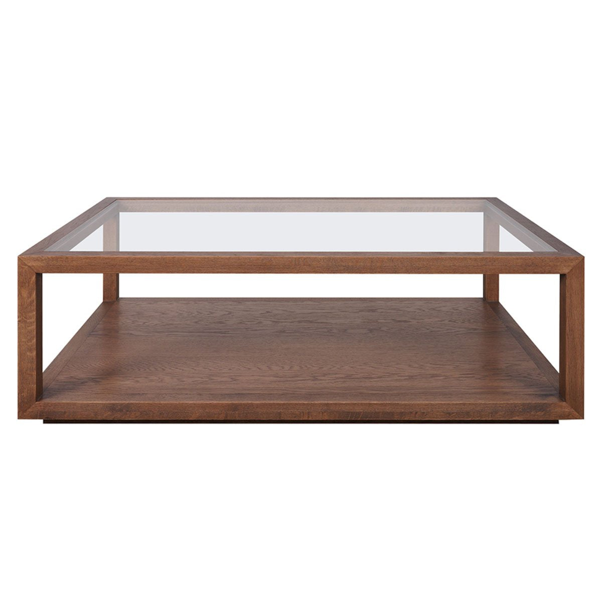 Sadie Oak Rectangle Coffee Table - Walnut