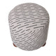 Orta Stool - Natural Jacquard