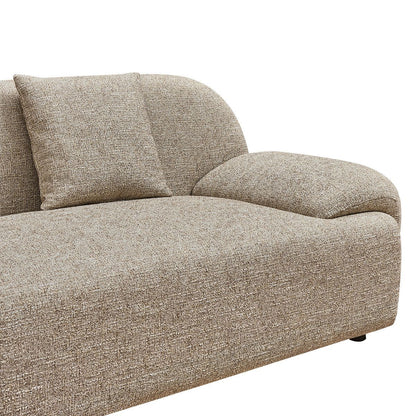 Remi 3 Seater Sofa - Tweed Brown