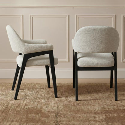 Koen Dining Chair - Ivory