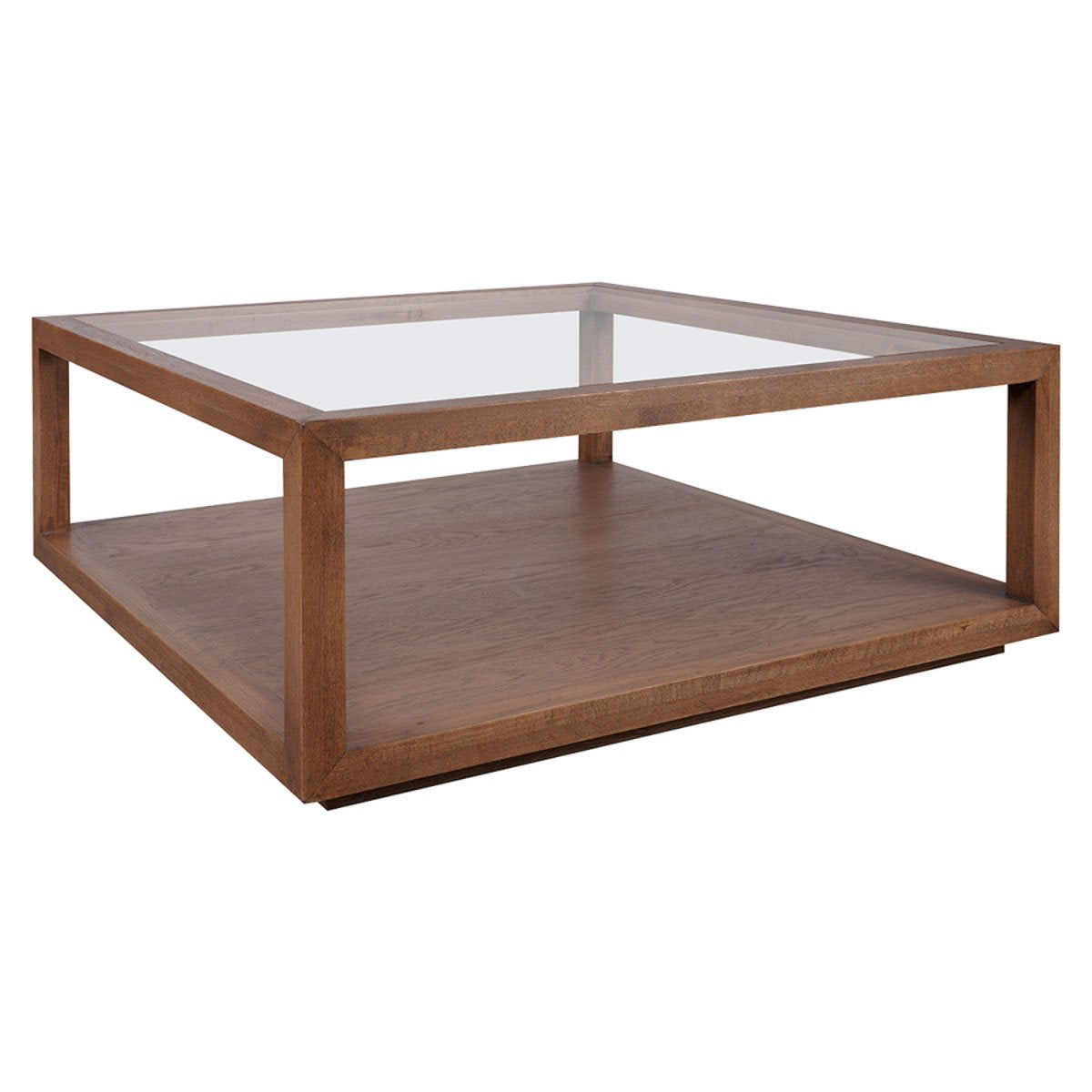 Sadie Oak Square Coffee Table - Walnut ** Offline pending re-order