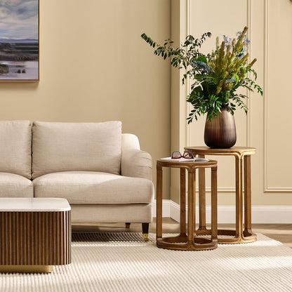 Cadie Nesting Side Tables - Walnut