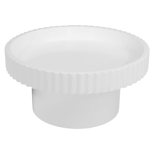 Blythe Footed Bowl - Small White